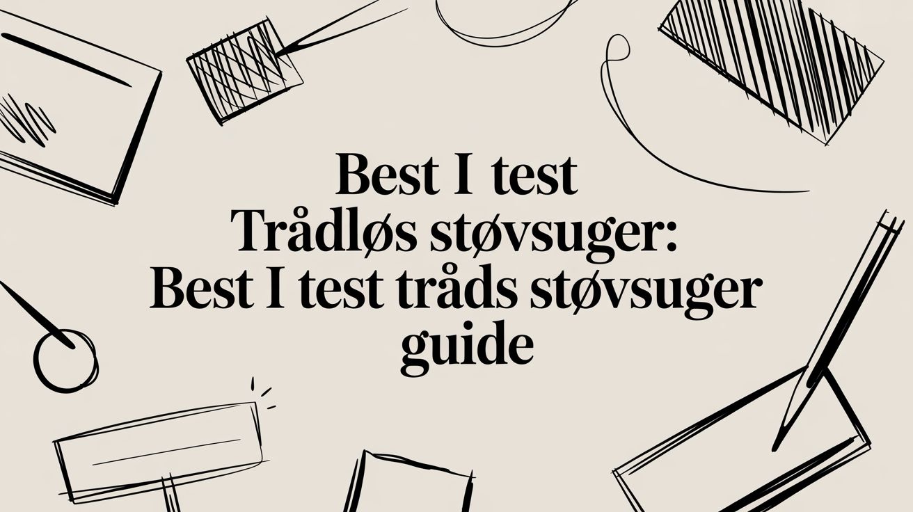 Best i test trådløs støvsuger: Din guide til det smarteste valget