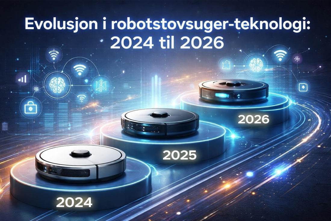 Nyere robotstøvsugere: Guide til teknologi 2026