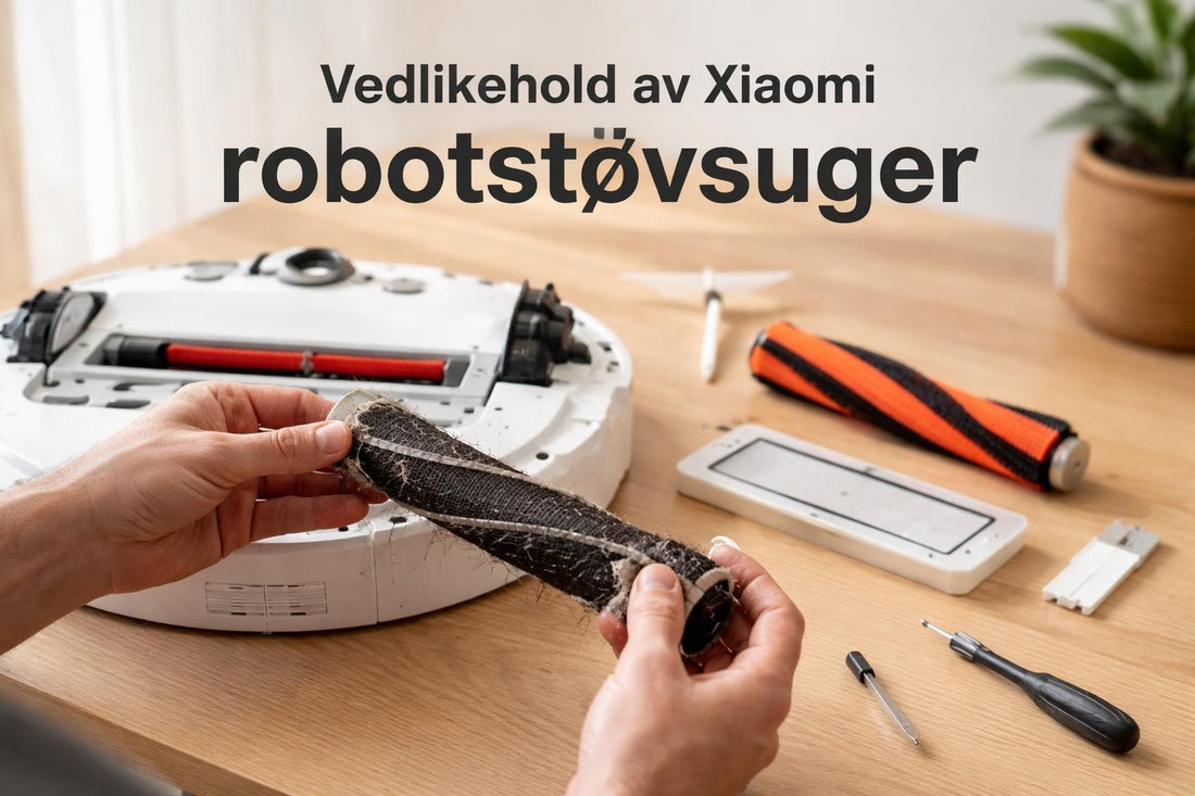 Xiaomi robotstøvsugere: Guide til vedlikehold og deler