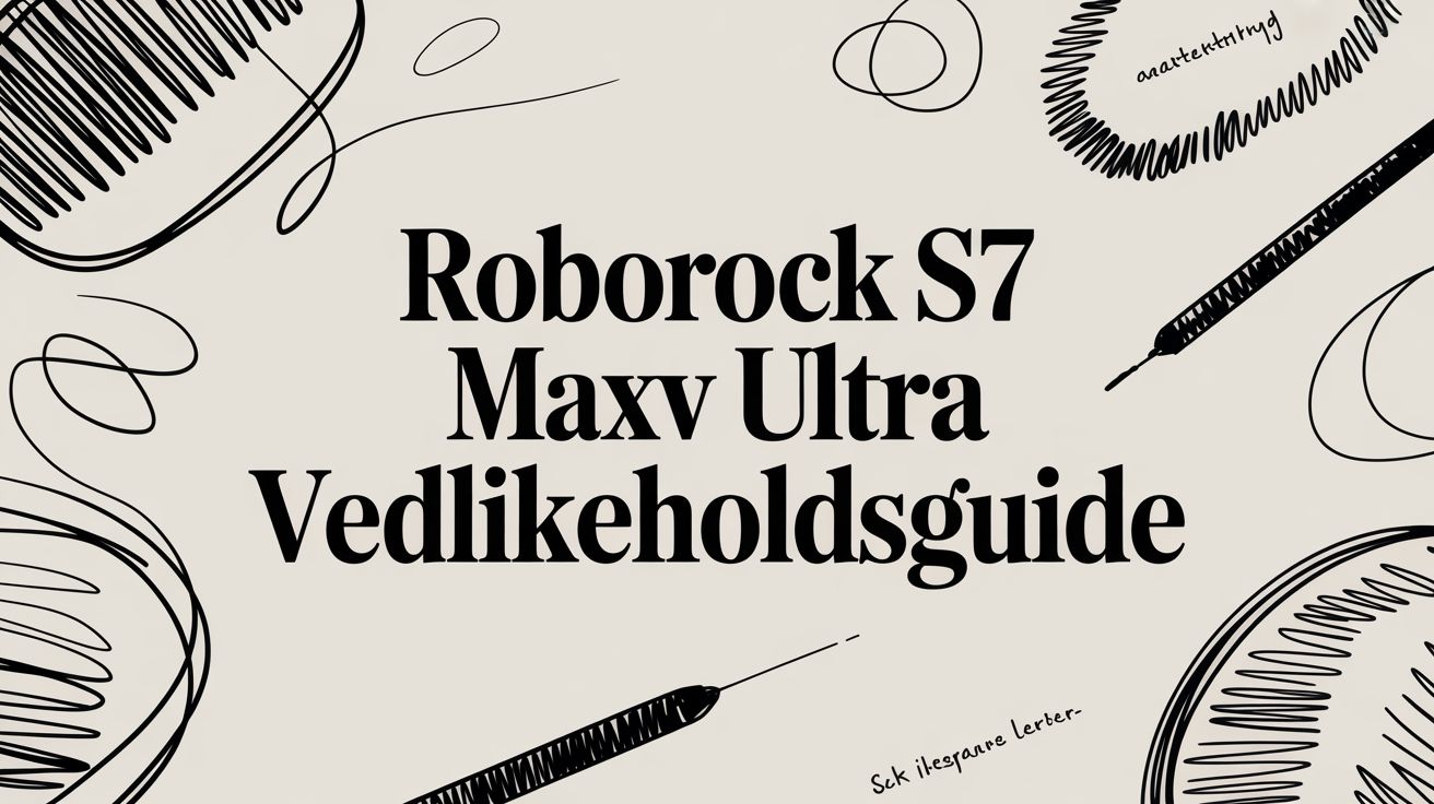 Din komplette guide til Roborock S7 MaxV Ultra