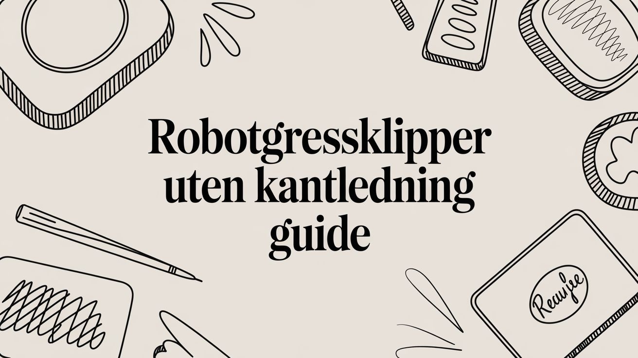 Robotgressklipper uten kantledning: Den ultimate guiden