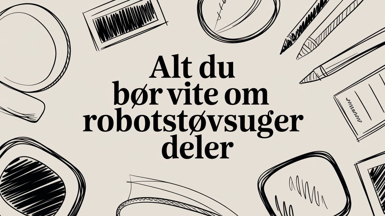 Alt du bør vite om robotstøvsuger deler