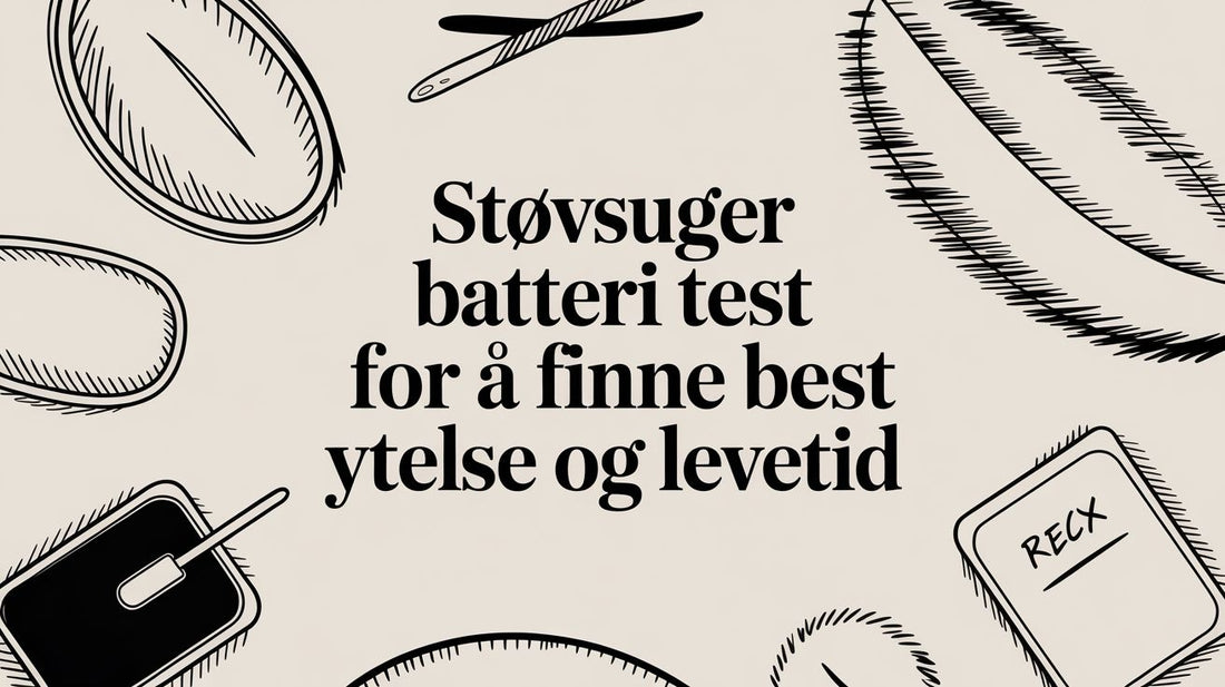 Støvsuger batteri test for å finne best ytelse og levetid