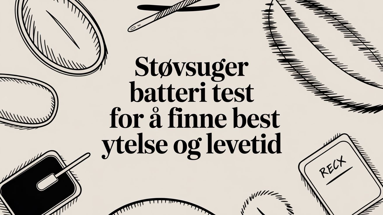 Støvsuger batteri test for å finne best ytelse og levetid