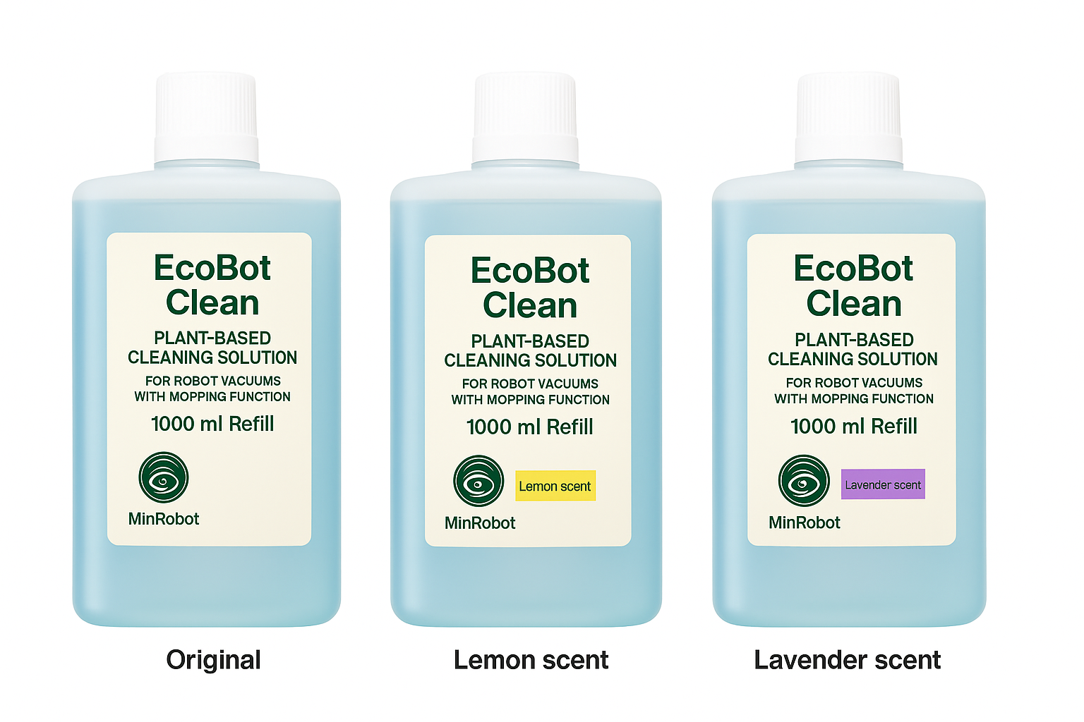 🌿 EcoBot Clean – 3-pack (Original, Sitron & Lavendel)